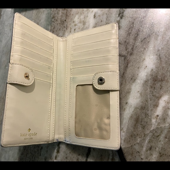 Kate Spade Wallet - Brown with gold sparkles in the material - Picture 3 of 4